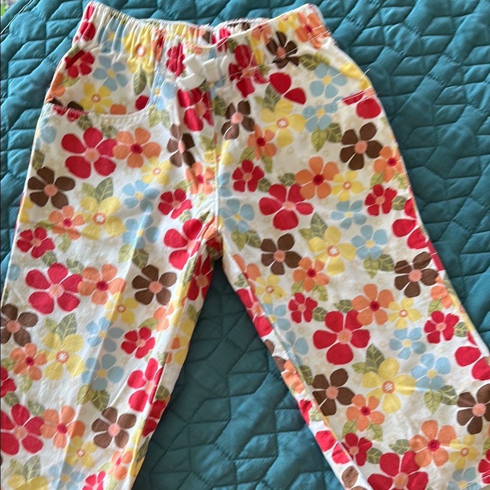 Floral Kids Pajamas - Multicolor